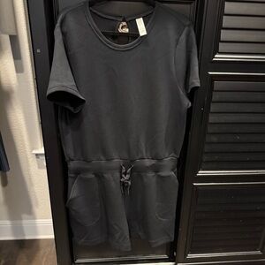 SPANX Black Air Essentials Romper